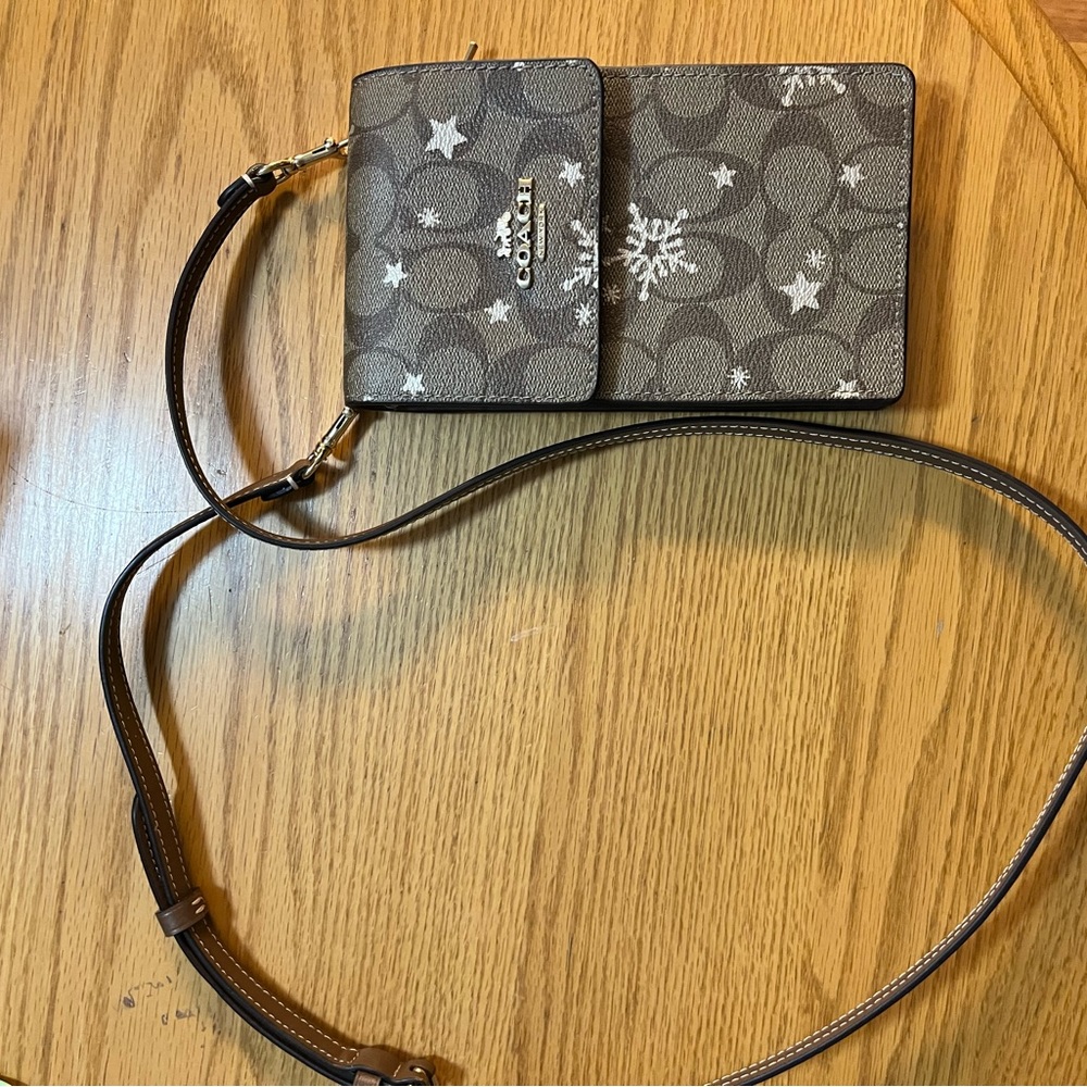 Coach North South Phone Crossbody